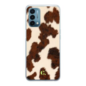 Candy Cow Brown Soft Case OnePlus telefoonhoesje