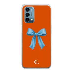 Candy Bow Orange Blue Soft case OnePlus telefoonhoesje