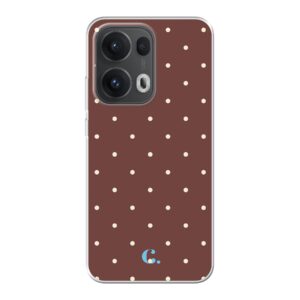 Candy Dot Espresso Soft Case Oppo telefoonhoesje