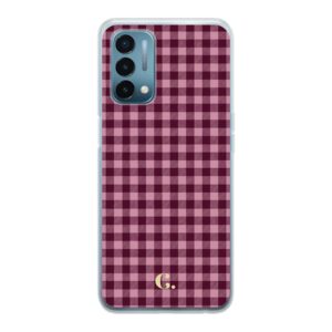 Candy Checked Pink Soft Case OnePlus Telefoonhoesje