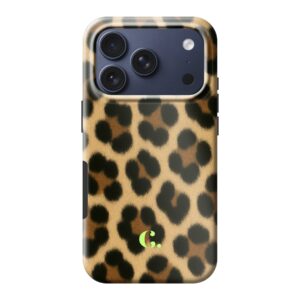 Candy Leopard Brown Tough case iPhone Telefoonhoesje