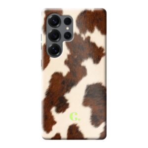 Candy Cow Brown Tough Case Samsung telefoonhoesje