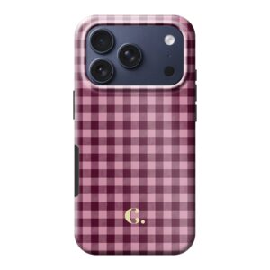 Candy Checked Pink Tough Case iPhone Telefoonhoesje