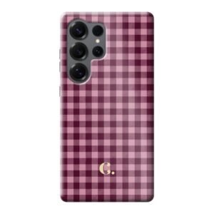 Candy Checked Pink Tough Case Samsung Telefoonhoesje