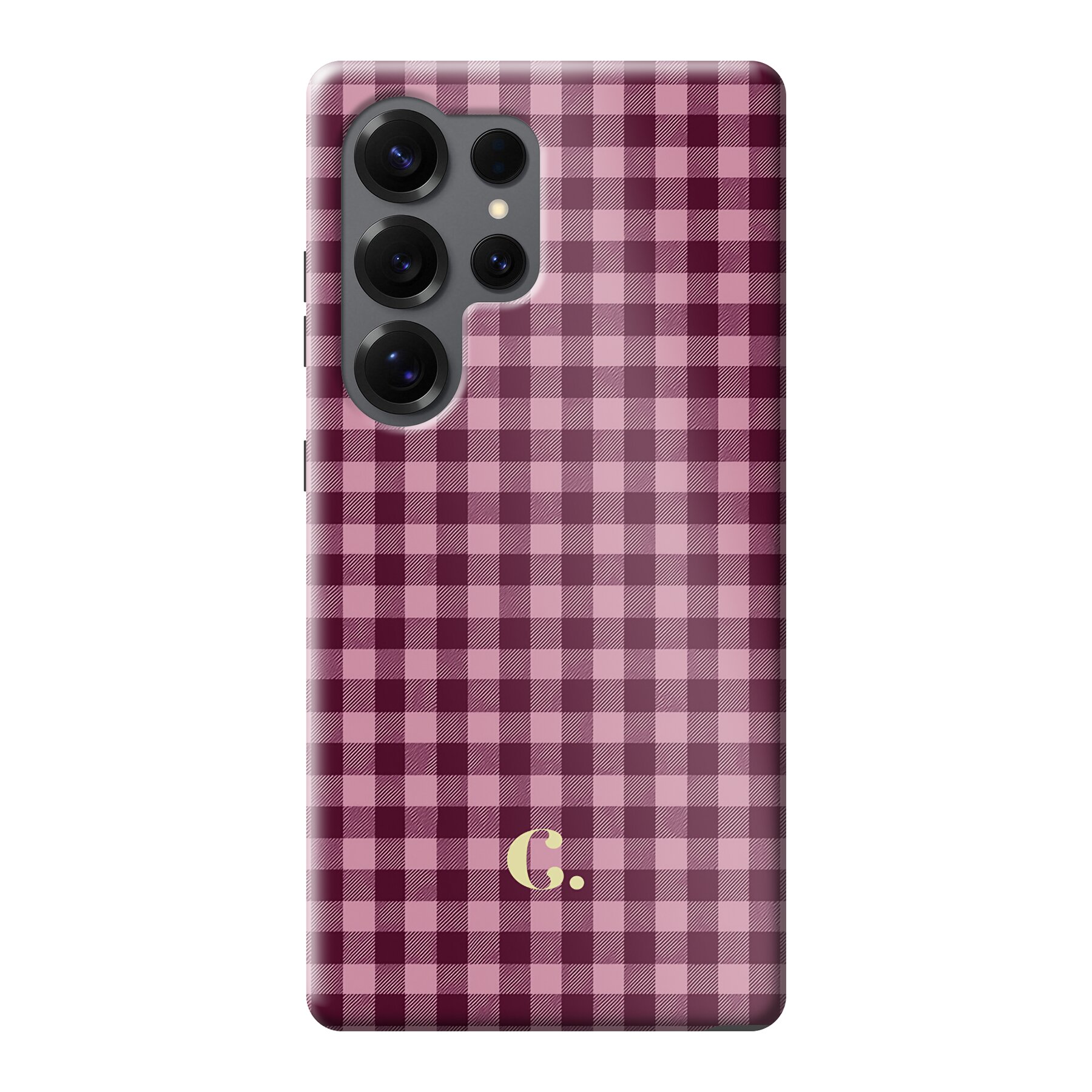 Candy Checked Pink Tough Case Samsung Telefoonhoesje