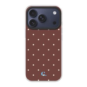 Candy Dot Espresso Magsafe Case iPhone telefoonhoesje