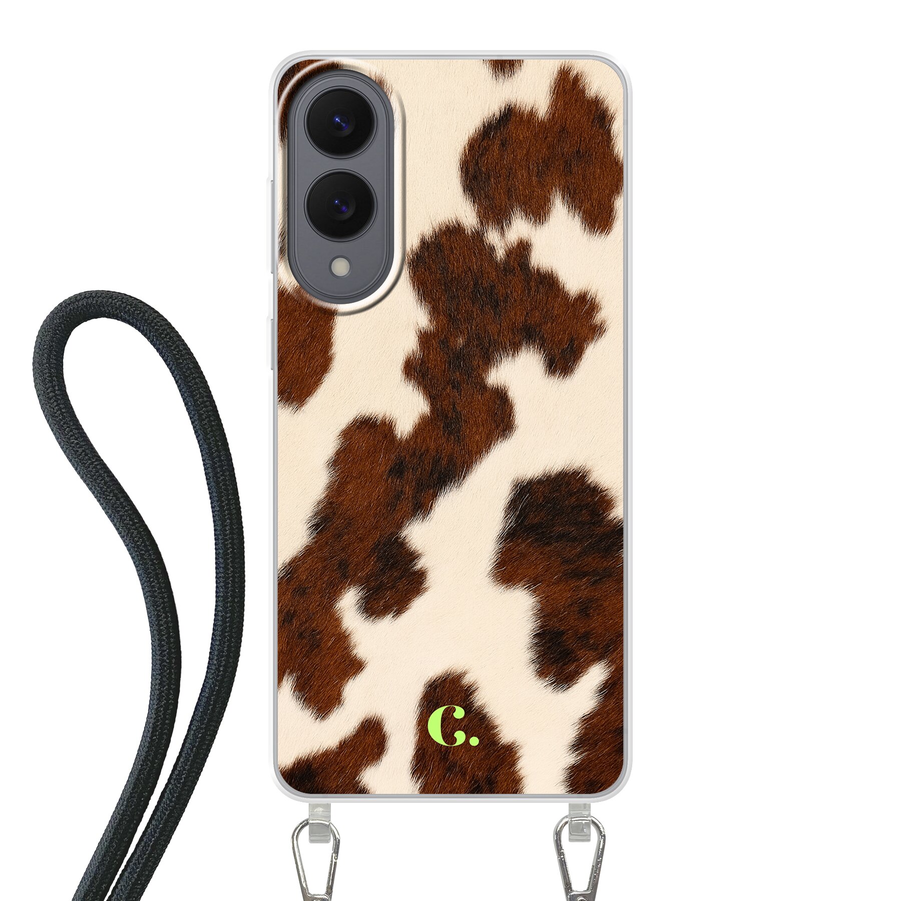 Candy Cow Brown Crossbody Case Samsung telefoonhoesje