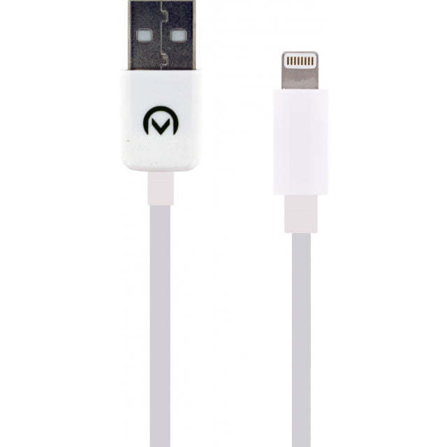 Mobilize Fast Charge/Sync kabel Apple Lightning 1m. White - Afbeelding 3