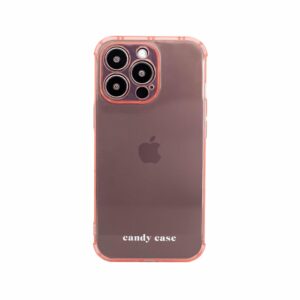 Candy Clear Pro Pink iPhone hoesje