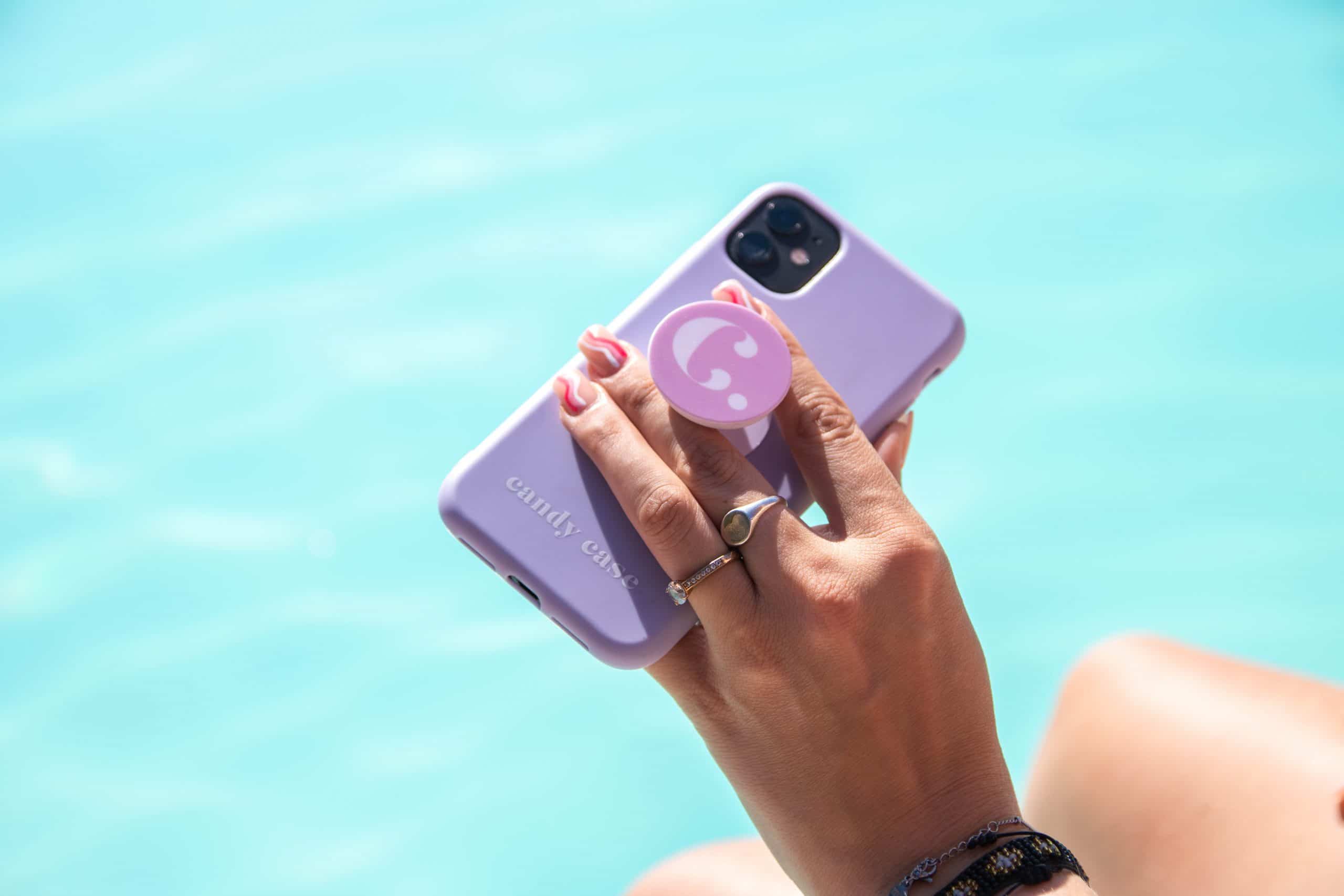 Candy Case Lila iPhone hoesje - Afbeelding 8