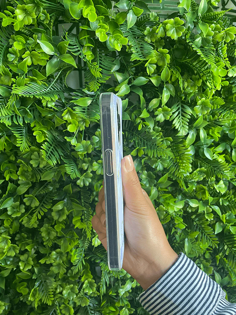 Candy flower purple iPhone soft telefoonhoesje - Afbeelding 2