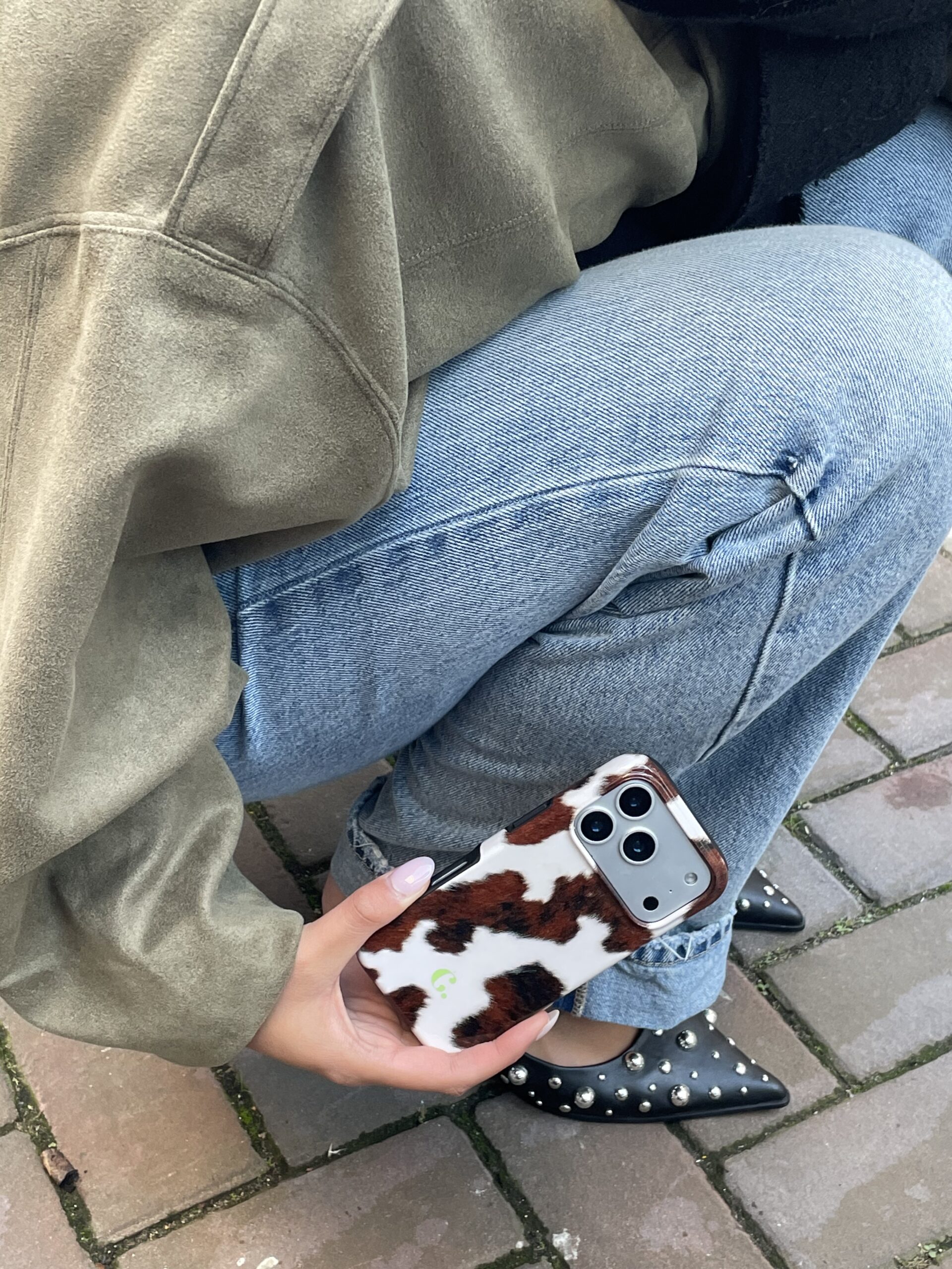 Candy Cow Brown Crossbody Case Samsung telefoonhoesje - Afbeelding 5