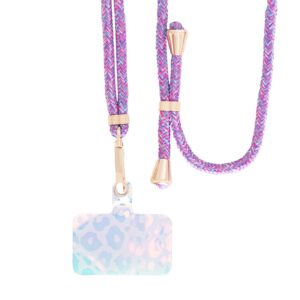 Candy telefoonkoord paars