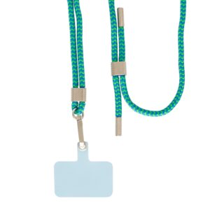 Candy telefoonkoord petrol