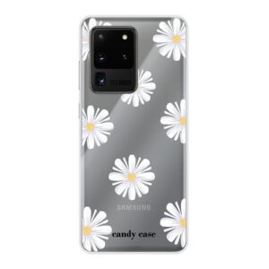 Candy Flower white Softcase Samsung S20 Ultra / Samsung S20 Ultra 5G
