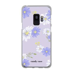 Candy Flower Purple Soft Case Samsung Galaxy S9