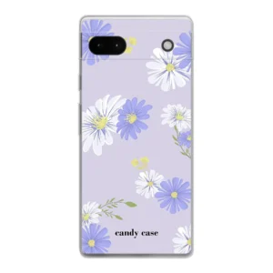 Candy flower purple Google telefoonhoesje