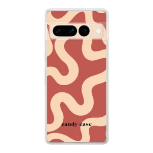 Candy swirl Red soft case Google Pixel 6 Pro telefoonhoesje | Stock Sale