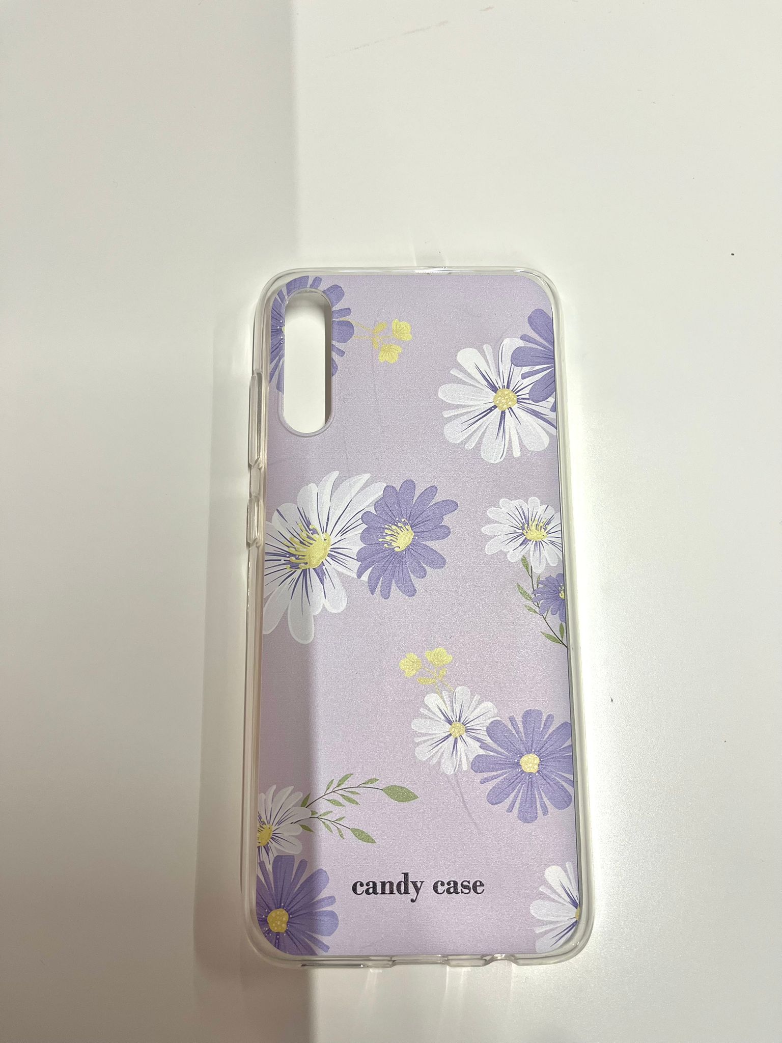 Samsung G71 4G Flower purple soft case/ stock sale