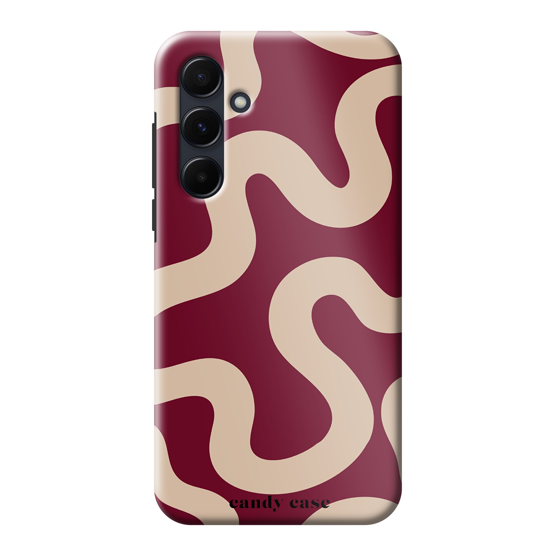 Candy Case Burgundy Swirl Tough Case Samsung A25 Telefoonhoesje/ stock sale