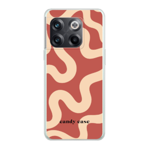 Candy swirl Red soft case One plus 10 Ttelefoonhoesje/ stock sale