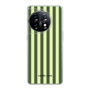 Candy Case Matcha Stripes Soft Case Oneplus 11 Telefoonhoesje/ stock sale