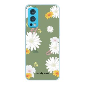 Candy Flower Green soft OnePlus 2 5 G telefoonhoesje/ stock sale