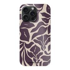 Floral Plum Tough Case iPhone 14 Pro Telefoonhoesje | Stock Sale