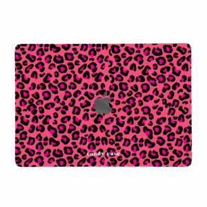 Candy Leopard Pink Laptop Sticker