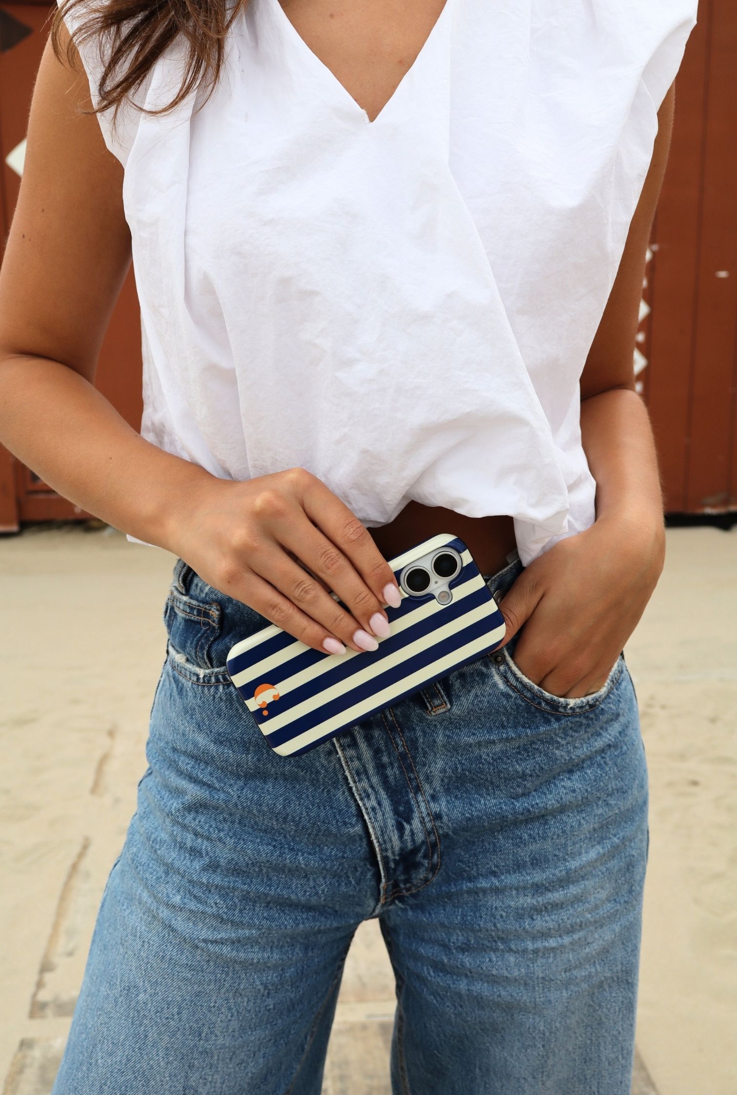Candy Riviera Stripes Xiaomi Soft case - Afbeelding 2