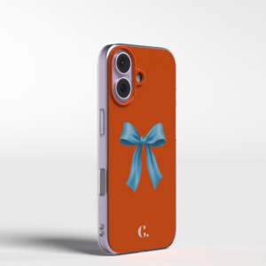 Candy Bow Orange Blue Soft case Xiaomi telefoonhoesje