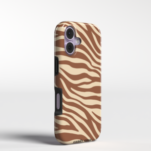Candy Chestnut Zebra Tough Case Samsung Telefoonhoesje