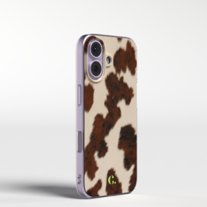 Candy Cow Brown Soft Case Samsung telefoonhoesje
