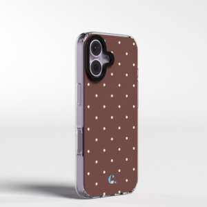 Candy Dot Espresso Magsafe Case iPhone telefoonhoesje