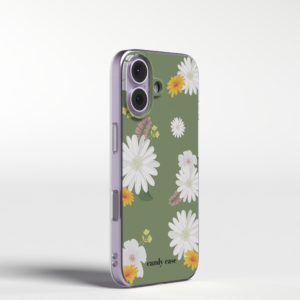Candy Flower Green iPhone telefoonhoesje