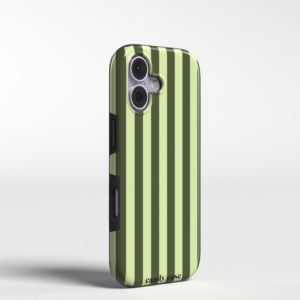 Candy Matcha Stripes Tough Case Magsafe telefoonhoesje