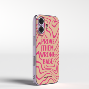 Prove Them Wrong iPhone soft case telefoonhoesje