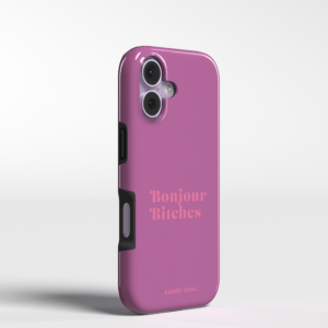 Candy Quote Pink Tough iPhone telefoonhoesje
