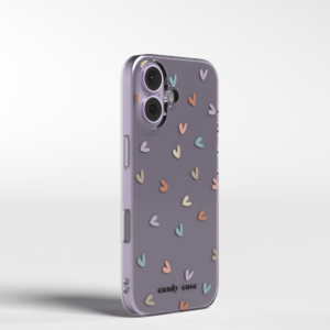 Candy Valentine hearts iPhone soft Telefoonhoesje