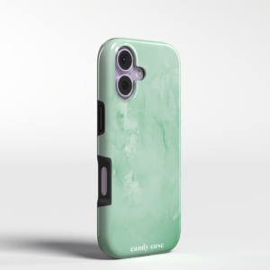 Candy Watercolor Green tough iPhone Telefoonhoesje