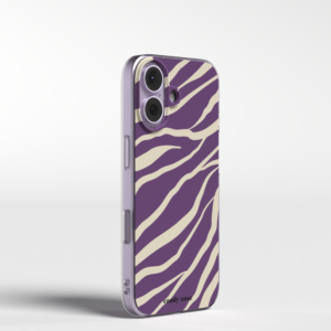 Candy Zebra Violet Limited Editon Soft iPhone Telefoonhoesje