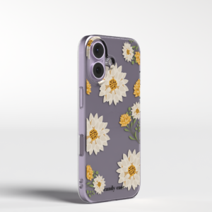 Candy flower yellow iPhone telefoonhoesje