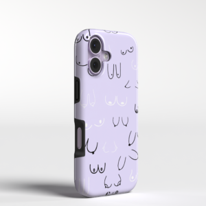 Candy x Perf boob purple Tough Samsung Telefoonhoesje