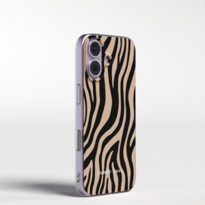 Candy zebra beige soft case Huawei telefoonhoesje