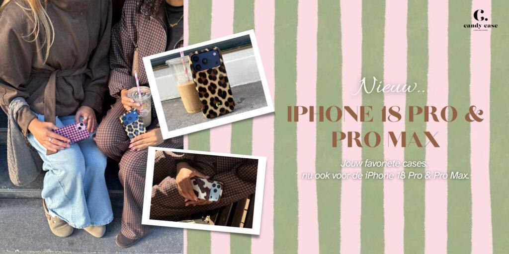 Nieuw: iPhone 18 Pro & Pro Max hoesjes van Candy Case